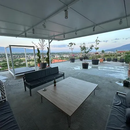 Luxury Jacuzzi View Free Parking Apartmán Skopje